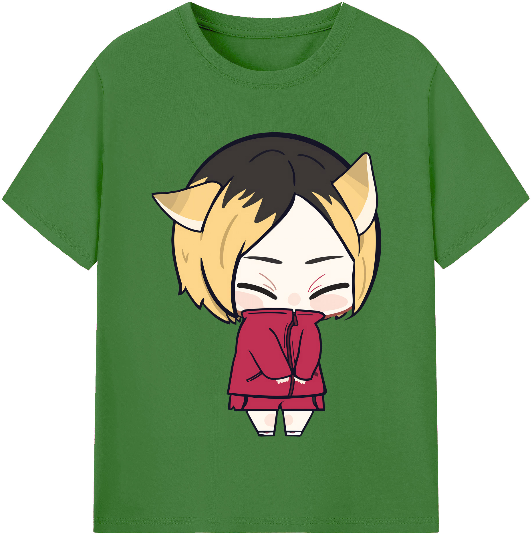 （画像用） ハイキュー!! Haikyu!! レディースカジュアルプリントTシャツ（綿100％）